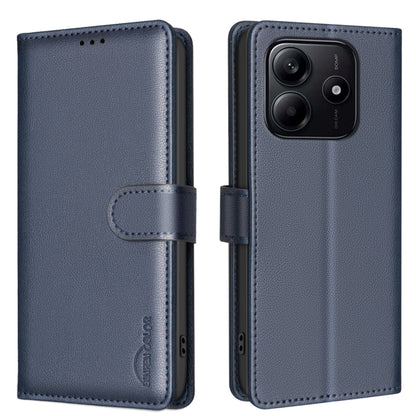 Litchi Texture RFID Anti-theft Leather Phone Case, For Redmi K90 Max 5G, For Redmi A7 Pro 171mm / Poco C85x 5G, For Redmi 15a 5G, For Redmi Tubo 5 Max / Poco X8 Pro Max, For Redmi Tubo 5 / Poco X8 Pro 5G, For Redmi Note 15 5G Global 164mm              ...