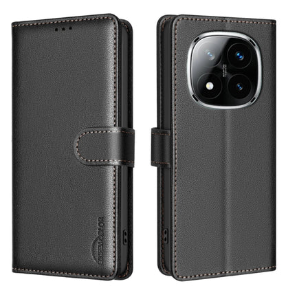 Litchi Texture RFID Anti-theft Leather Phone Case, For Redmi K90 Max 5G, For Redmi A7 Pro 171mm / Poco C85x 5G, For Redmi 15a 5G, For Redmi Tubo 5 Max / Poco X8 Pro Max, For Redmi Tubo 5 / Poco X8 Pro 5G, For Redmi Note 15 5G Global 164mm              ...