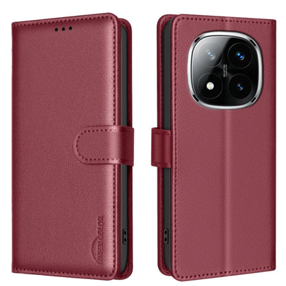 Litchi Texture RFID Anti-theft Leather Phone Case, For Redmi K90 Max 5G, For Redmi A7 Pro 171mm / Poco C85x 5G, For Redmi 15a 5G, For Redmi Tubo 5 Max / Poco X8 Pro Max, For Redmi Tubo 5 / Poco X8 Pro 5G, For Redmi Note 15 5G Global 164mm              ...
