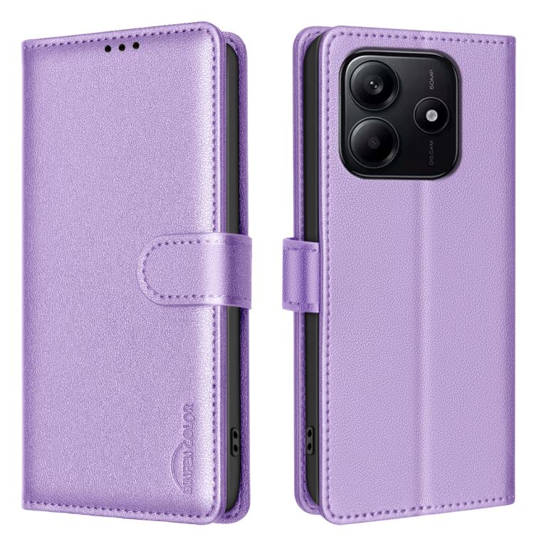 Litchi Texture RFID Anti-theft Leather Phone Case, For Redmi K90 Max 5G, For Redmi A7 Pro 171mm / Poco C85x 5G, For Redmi 15a 5G, For Redmi Tubo 5 Max / Poco X8 Pro Max, For Redmi Tubo 5 / Poco X8 Pro 5G, For Redmi Note 15 5G Global 164mm              ...