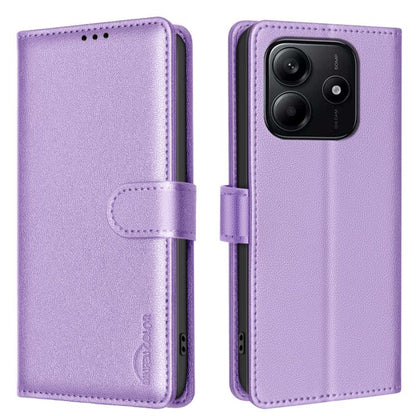 Litchi Texture RFID Anti-theft Leather Phone Case, For Redmi K90 Max 5G, For Redmi A7 Pro 171mm / Poco C85x 5G, For Redmi 15a 5G, For Redmi Tubo 5 Max / Poco X8 Pro Max, For Redmi Tubo 5 / Poco X8 Pro 5G, For Redmi Note 15 5G Global 164mm              ...