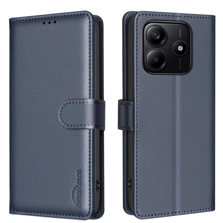 Litchi Texture RFID Anti-theft Leather Phone Case, For Redmi K90 Max 5G, For Redmi A7 Pro 171mm / Poco C85x 5G, For Redmi 15a 5G, For Redmi Tubo 5 Max / Poco X8 Pro Max, For Redmi Tubo 5 / Poco X8 Pro 5G, For Redmi Note 15 5G Global 164mm              ...