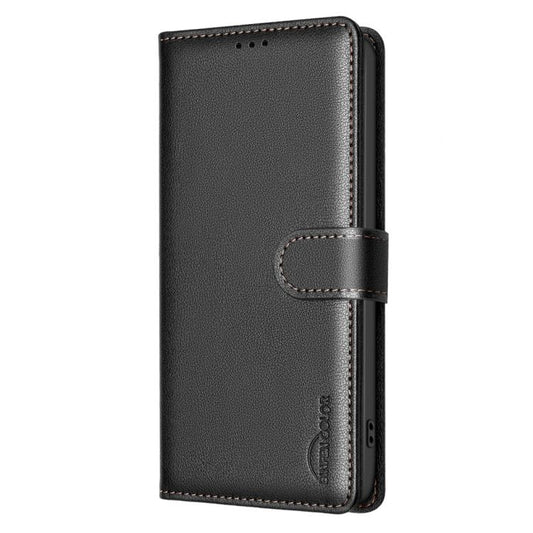 Litchi Texture RFID Anti-theft Leather Phone Case, For Redmi Note 14 Pro 4G, For Redmi Note 14 4G 163.25mm, For Redmi Note 14 5G, For Redmi 14C 4G
