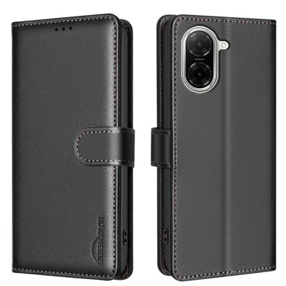 Litchi Texture RFID Anti-theft Leather Phone Case, For Redmi K90 Max 5G, For Redmi A7 Pro 171mm / Poco C85x 5G, For Redmi 15a 5G, For Redmi Tubo 5 Max / Poco X8 Pro Max, For Redmi Tubo 5 / Poco X8 Pro 5G, For Redmi Note 15 5G Global 164mm              ...