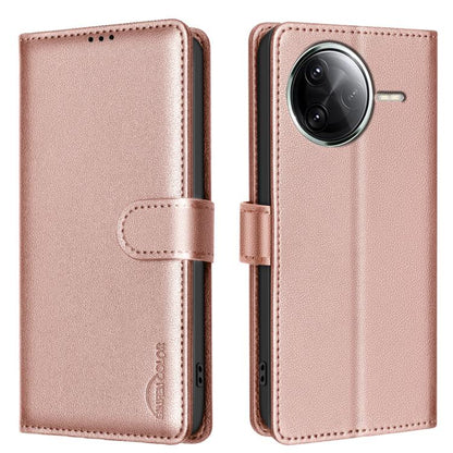 Litchi Texture RFID Anti-theft Leather Phone Case, For Redmi K80 / K80 Pro, For Redmi Turbo 4, For Redmi Note 14 Pro 4G, For Redmi Note 14 4G 163.25mm, For Redmi Note 14 5G, For Redmi 14C 4G
