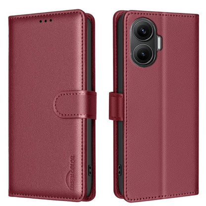 Litchi Texture RFID Anti-theft Leather Phone Case, For Redmi K90 Max 5G, For Redmi A7 Pro 171mm / Poco C85x 5G, For Redmi 15a 5G, For Redmi Tubo 5 Max / Poco X8 Pro Max, For Redmi Tubo 5 / Poco X8 Pro 5G, For Redmi Note 15 5G Global 164mm              ...