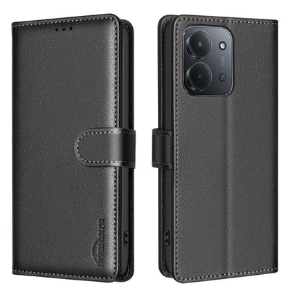 Litchi Texture RFID Anti-theft Leather Phone Case, For Redmi K90 Max 5G, For Redmi A7 Pro 171mm / Poco C85x 5G, For Redmi 15a 5G, For Redmi Tubo 5 Max / Poco X8 Pro Max, For Redmi Tubo 5 / Poco X8 Pro 5G, For Redmi Note 15 5G Global 164mm              ...