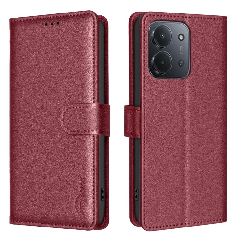 Litchi Texture RFID Anti-theft Leather Phone Case, For Redmi K90 Max 5G, For Redmi A7 Pro 171mm / Poco C85x 5G, For Redmi 15a 5G, For Redmi Tubo 5 Max / Poco X8 Pro Max, For Redmi Tubo 5 / Poco X8 Pro 5G, For Redmi Note 15 5G Global 164mm              ...