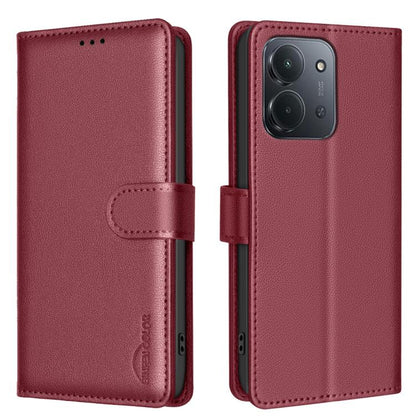 Litchi Texture RFID Anti-theft Leather Phone Case, For Redmi K90 Max 5G, For Redmi A7 Pro 171mm / Poco C85x 5G, For Redmi 15a 5G, For Redmi Tubo 5 Max / Poco X8 Pro Max, For Redmi Tubo 5 / Poco X8 Pro 5G, For Redmi Note 15 5G Global 164mm              ...