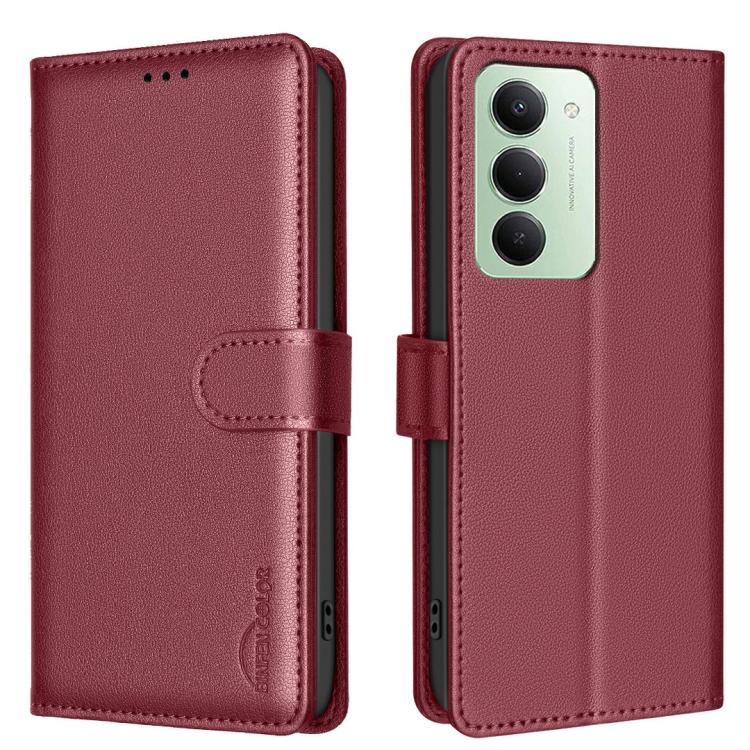 Litchi Texture RFID Anti-theft Leather Phone Case, For Redmi K90 Max 5G, For Redmi A7 Pro 171mm / Poco C85x 5G, For Redmi 15a 5G, For Redmi Tubo 5 Max / Poco X8 Pro Max, For Redmi Tubo 5 / Poco X8 Pro 5G, For Redmi Note 15 5G Global 164mm              ...