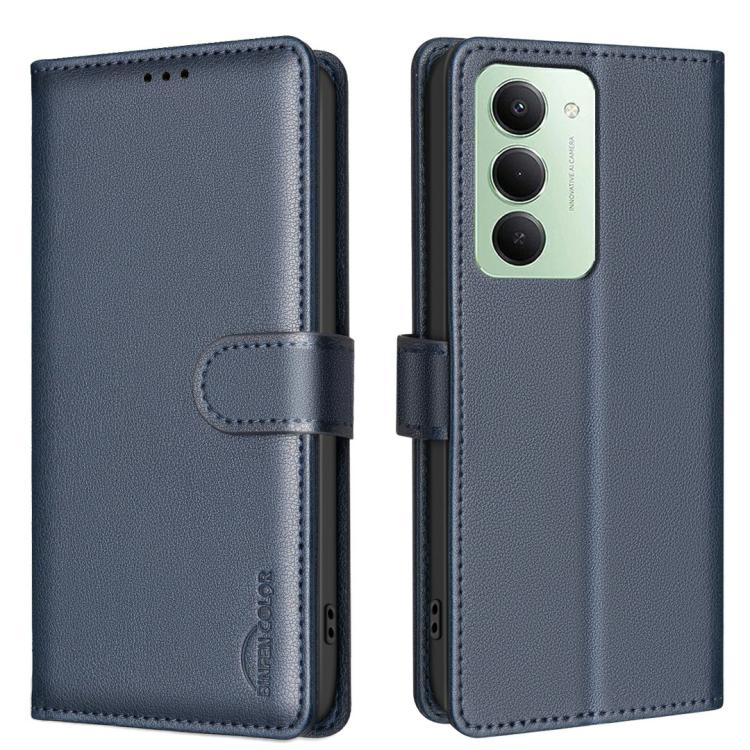 Litchi Texture RFID Anti-theft Leather Phone Case, For Redmi K90 Max 5G, For Redmi A7 Pro 171mm / Poco C85x 5G, For Redmi 15a 5G, For Redmi Tubo 5 Max / Poco X8 Pro Max, For Redmi Tubo 5 / Poco X8 Pro 5G, For Redmi Note 15 5G Global 164mm              ...