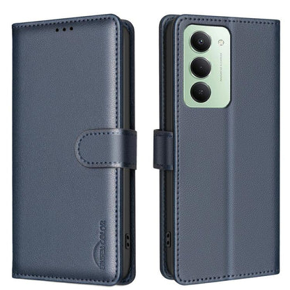 Litchi Texture RFID Anti-theft Leather Phone Case, For Redmi K90 Max 5G, For Redmi A7 Pro 171mm / Poco C85x 5G, For Redmi 15a 5G, For Redmi Tubo 5 Max / Poco X8 Pro Max, For Redmi Tubo 5 / Poco X8 Pro 5G, For Redmi Note 15 5G Global 164mm              ...