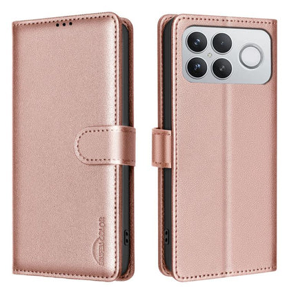 Litchi Texture RFID Anti-theft Leather Phone Case, For Redmi K90 Max 5G, For Redmi A7 Pro 171mm / Poco C85x 5G, For Redmi 15a 5G, For Redmi Tubo 5 Max / Poco X8 Pro Max, For Redmi Tubo 5 / Poco X8 Pro 5G, For Redmi Note 15 5G Global 164mm              ...