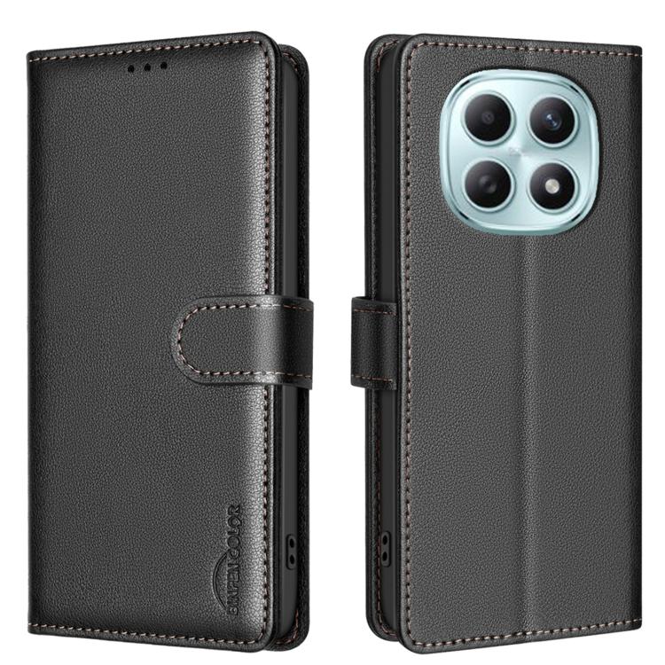 Litchi Texture RFID Anti-theft Leather Phone Case, For Redmi K90 Max 5G, For Redmi A7 Pro 171mm / Poco C85x 5G, For Redmi 15a 5G, For Redmi Tubo 5 Max / Poco X8 Pro Max, For Redmi Tubo 5 / Poco X8 Pro 5G, For Redmi Note 15 5G Global 164mm              ...