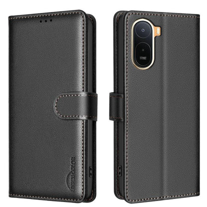 Litchi Texture RFID Anti-theft Leather Phone Case, For Redmi K90 Max 5G, For Redmi A7 Pro 171mm / Poco C85x 5G, For Redmi 15a 5G, For Redmi Tubo 5 Max / Poco X8 Pro Max, For Redmi Tubo 5 / Poco X8 Pro 5G, For Redmi Note 15 5G Global 164mm              ...