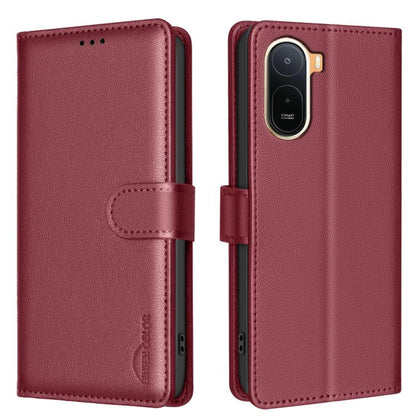 Litchi Texture RFID Anti-theft Leather Phone Case, For Redmi K90 Max 5G, For Redmi A7 Pro 171mm / Poco C85x 5G, For Redmi 15a 5G, For Redmi Tubo 5 Max / Poco X8 Pro Max, For Redmi Tubo 5 / Poco X8 Pro 5G, For Redmi Note 15 5G Global 164mm              ...
