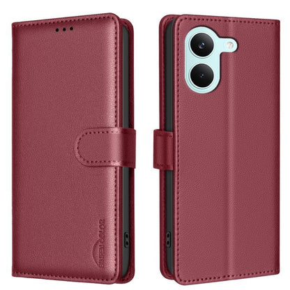 Litchi Texture RFID Anti-theft Leather Phone Case, For Redmi K90 Max 5G, For Redmi A7 Pro 171mm / Poco C85x 5G, For Redmi 15a 5G, For Redmi Tubo 5 Max / Poco X8 Pro Max, For Redmi Tubo 5 / Poco X8 Pro 5G, For Redmi Note 15 5G Global 164mm              ...