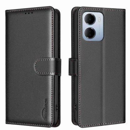 Litchi Texture RFID Anti-theft Leather Phone Case, For Redmi K90 Max 5G, For Redmi A7 Pro 171mm / Poco C85x 5G, For Redmi 15a 5G, For Redmi Tubo 5 Max / Poco X8 Pro Max, For Redmi Tubo 5 / Poco X8 Pro 5G, For Redmi Note 15 5G Global 164mm              ...