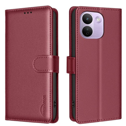 Litchi Texture RFID Anti-theft Leather Phone Case, For Redmi 15C 5G/4G Global 171/Poco C85 4G, For Redmi Note 17 Pro 5G Global 163mm, For Redmi Note 17 Pro+ 5G Global 163mm, For Redmi K90 Pro Max/K100 Pro Max, For Redmi 17 4G / 5G Global 170mm         ...