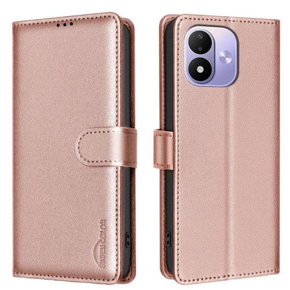 Litchi Texture RFID Anti-theft Leather Phone Case, For Redmi 15C 5G/4G Global 171/Poco C85 4G, For Redmi Note 17 Pro 5G Global 163mm, For Redmi Note 17 Pro+ 5G Global 163mm, For Redmi K90 Pro Max/K100 Pro Max, For Redmi 17 4G / 5G Global 170mm         ...