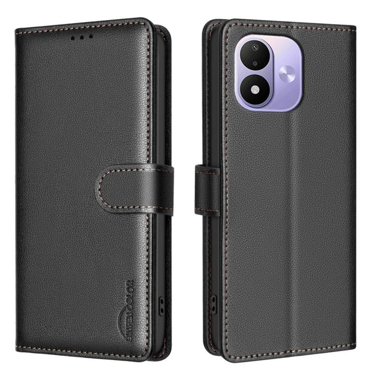 Litchi Texture RFID Anti-theft Leather Phone Case, For Redmi 15C 5G/4G Global 171/Poco C85 4G, For Redmi Note 17 Pro 5G Global 163mm, For Redmi Note 17 Pro+ 5G Global 163mm, For Redmi K90 Pro Max/K100 Pro Max, For Redmi 17 4G / 5G Global 170mm         ...