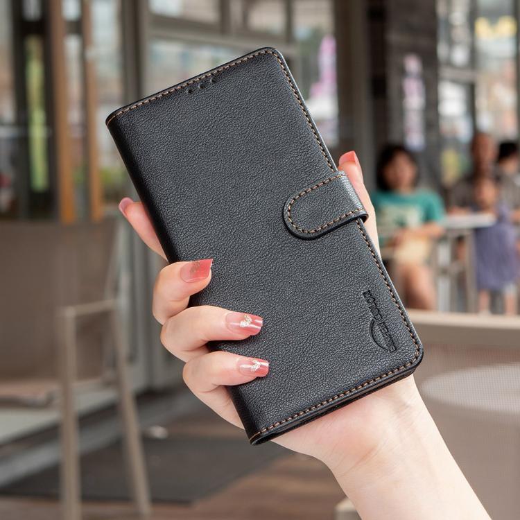 Litchi Texture RFID Anti-theft Leather Phone Case, For Redmi 15C 5G/4G Global 171/Poco C85 4G, For Redmi Note 17 Pro 5G Global 163mm, For Redmi Note 17 Pro+ 5G Global 163mm, For Redmi K90 Pro Max/K100 Pro Max, For Redmi 17 4G / 5G Global 170mm         ...