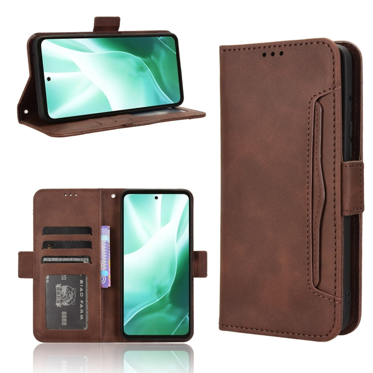 Skin Feel Calf Texture Card Slots Leather Phone Case, For Fujitsu Arrows We3, For Fujitsu Arrows Alpha F-51F, For Fujitsu Arrows We2, For Fujitsu Arrows We2 Plus