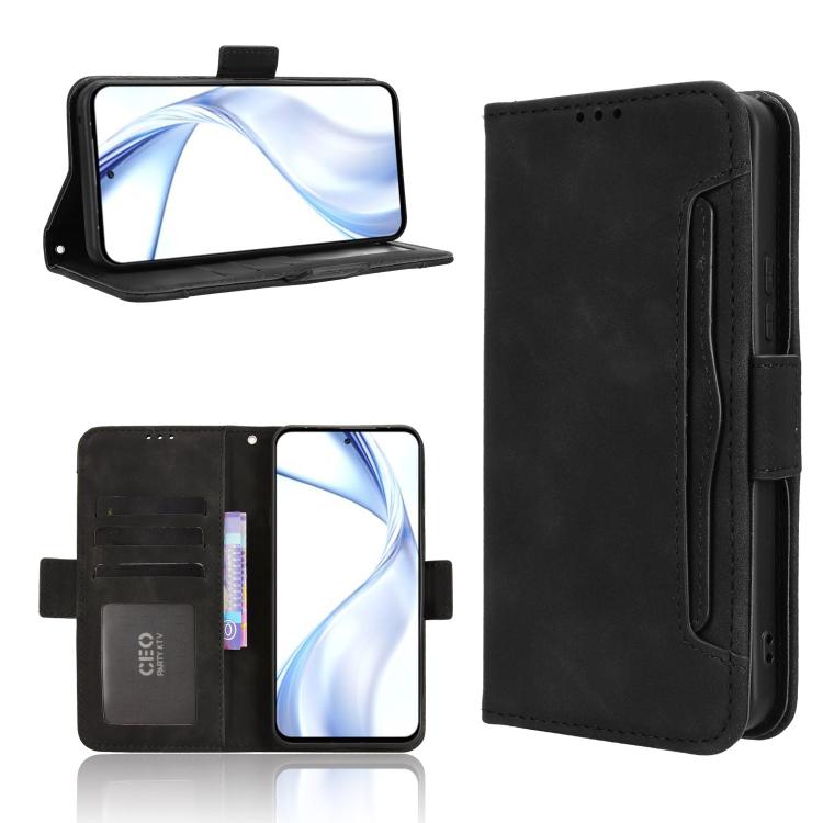 Skin Feel Calf Texture Card Slots Leather Phone Case, For Fujitsu Arrows We3, For Fujitsu Arrows Alpha F-51F, For Fujitsu Arrows We2, For Fujitsu Arrows We2 Plus