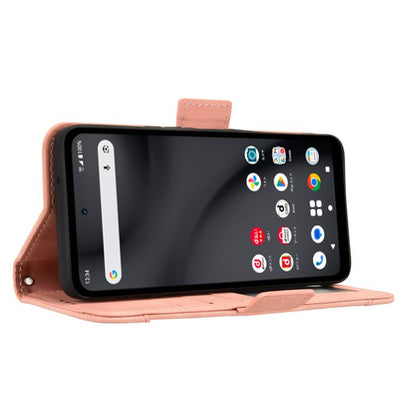 Skin Feel Calf Texture Card Slots Leather Phone Case, For Fujitsu Arrows We3, For Fujitsu Arrows Alpha F-51F, For Fujitsu Arrows We2, For Fujitsu Arrows We2 Plus