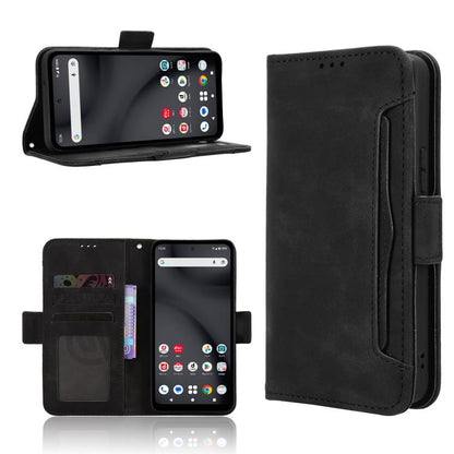 Skin Feel Calf Texture Card Slots Leather Phone Case, For Fujitsu Arrows We3, For Fujitsu Arrows Alpha F-51F, For Fujitsu Arrows We2, For Fujitsu Arrows We2 Plus