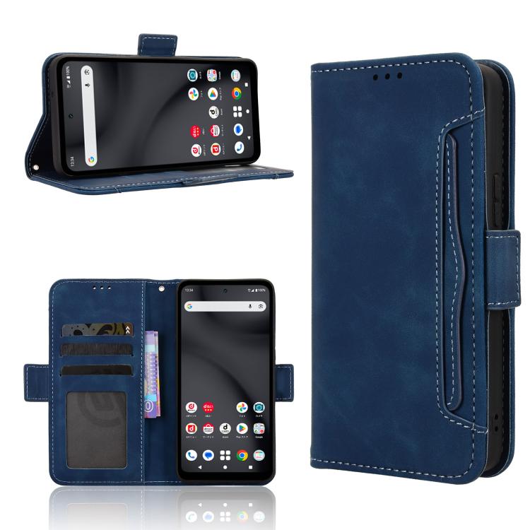 Skin Feel Calf Texture Card Slots Leather Phone Case, For Fujitsu Arrows We3, For Fujitsu Arrows Alpha F-51F, For Fujitsu Arrows We2, For Fujitsu Arrows We2 Plus