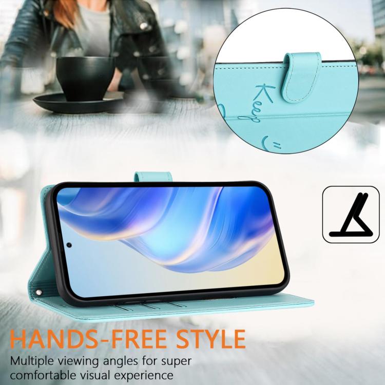 Smile Embossing RFID Leather Phone Case, For Tecno Camon 50 Pro 4G, For Tecno Camon 50 4G, For Tecno Spark Slim 5G, For Tecno Pop 10 / Infinix Smart 10 4G, For Tecno Camon 40 Pro 4G, For Tecno Camon 40 Premier, For Tecno Camon 40 4G                    ...