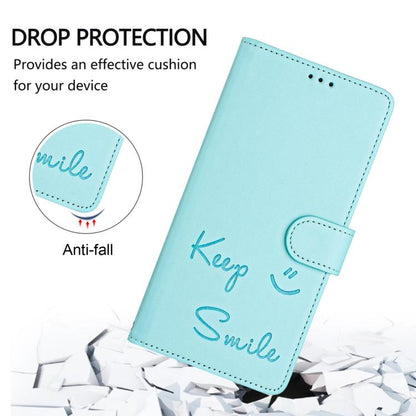 Smile Embossing RFID Leather Phone Case, For Tecno Camon 50 Pro 4G, For Tecno Camon 50 4G, For Tecno Spark Slim 5G, For Tecno Pop 10 / Infinix Smart 10 4G, For Tecno Camon 40 Pro 4G, For Tecno Camon 40 Premier, For Tecno Camon 40 4G                    ...