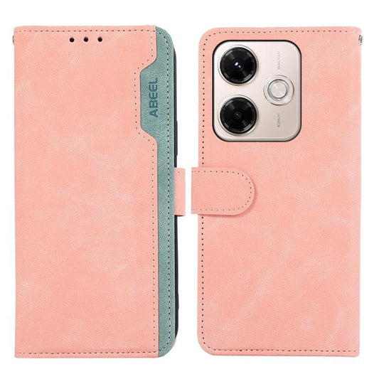 ABEEL Color Block Magnetic RFID Leather Phone Case, For Redmi 13x, For Redmi A5 4G 173.3mm, For Redmi A5 4G 171.7mm / Poco C71, For Redmi Note 14S 4G, For Redmi K80 / K80 Pro, For Redmi Note 14 4G 164.84mm, For Redmi Turbo 4 Pro, For Redmi Turbo 4     ...