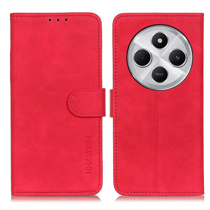 KHAZNEH Retro Texture Flip Leather Phone Case, For Redmi Turbo 4, For Redmi Note 14 Pro 4G, For Redmi Note 14 4G 163.25mm, For Redmi 14C 4G