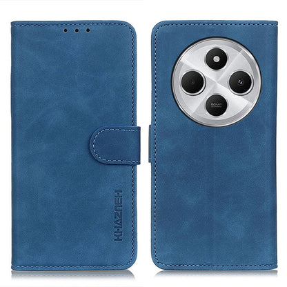 KHAZNEH Retro Texture Flip Leather Phone Case, For Redmi Turbo 4, For Redmi Note 14 Pro 4G, For Redmi Note 14 4G 163.25mm, For Redmi 14C 4G