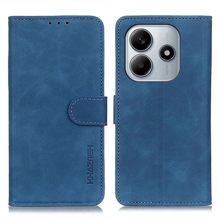 KHAZNEH Retro Texture Flip Leather Phone Case, For Redmi Turbo 4, For Redmi Note 14 Pro 4G, For Redmi Note 14 4G 163.25mm, For Redmi 14C 4G