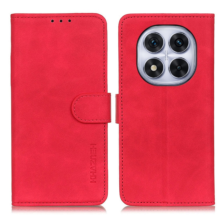 KHAZNEH Retro Texture Flip Leather Phone Case, For Redmi Turbo 4, For Redmi Note 14 Pro 4G, For Redmi Note 14 4G 163.25mm, For Redmi 14C 4G