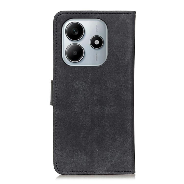 KHAZNEH Retro Texture Flip Leather Phone Case, For Redmi Note 14 4G 164.84mm, For Redmi Turbo 4 Pro, For Redmi Turbo 4, For Redmi Note 14 Pro 4G, For Redmi Note 14 4G 163.25mm, For Redmi 14C 4G