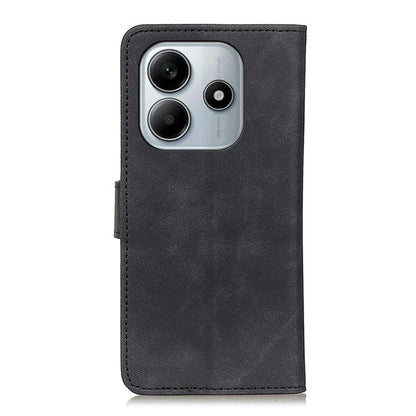 KHAZNEH Retro Texture Flip Leather Phone Case, For Redmi Note 14 4G 164.84mm, For Redmi Turbo 4 Pro, For Redmi Turbo 4, For Redmi Note 14 Pro 4G, For Redmi Note 14 4G 163.25mm, For Redmi 14C 4G