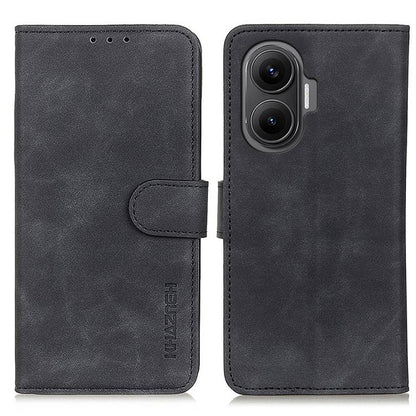 KHAZNEH Retro Texture Flip Leather Phone Case, For Redmi A7 Pro 171mm/Poco C85x 5G, For Redmi Turbo 5 Max / Poco X8 Pro Max, For Redmi Turbo 5 5G / Poco X8 Pro 5G, For Redmi Note 15 Pro+ 5G Global 163.3, For Redmi Note 15 5G Global 164mm               ...