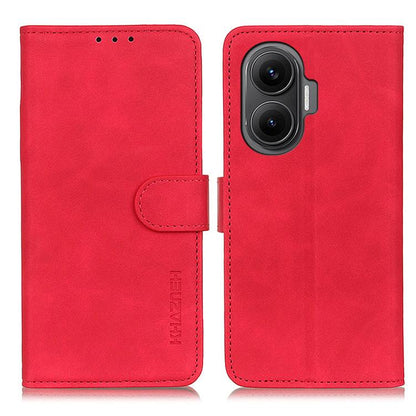 KHAZNEH Retro Texture Flip Leather Phone Case, For Redmi A7 Pro 171mm/Poco C85x 5G, For Redmi Turbo 5 Max / Poco X8 Pro Max, For Redmi Turbo 5 5G / Poco X8 Pro 5G, For Redmi Note 15 Pro+ 5G Global 163.3, For Redmi Note 15 5G Global 164mm               ...