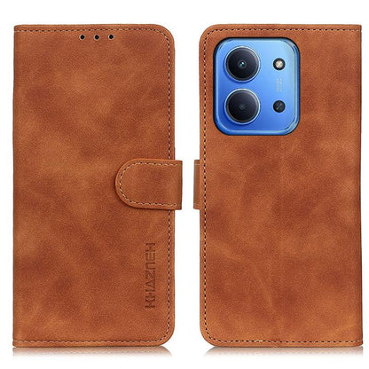 KHAZNEH Retro Texture Flip Leather Phone Case, For Redmi A7 Pro 171mm/Poco C85x 5G, For Redmi Turbo 5 Max / Poco X8 Pro Max, For Redmi Turbo 5 5G / Poco X8 Pro 5G, For Redmi Note 15 Pro+ 5G Global 163.3, For Redmi Note 15 5G Global 164mm               ...
