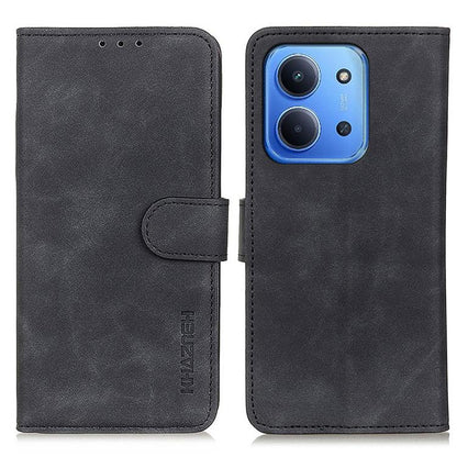 KHAZNEH Retro Texture Flip Leather Phone Case, For Redmi A7 Pro 171mm/Poco C85x 5G, For Redmi Turbo 5 Max / Poco X8 Pro Max, For Redmi Turbo 5 5G / Poco X8 Pro 5G, For Redmi Note 15 Pro+ 5G Global 163.3, For Redmi Note 15 5G Global 164mm               ...