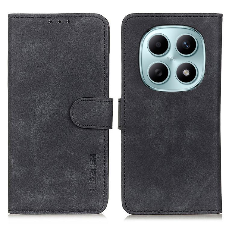 KHAZNEH Retro Texture Flip Leather Phone Case, For Redmi A7 Pro 171mm/Poco C85x 5G, For Redmi Turbo 5 Max / Poco X8 Pro Max, For Redmi Turbo 5 5G / Poco X8 Pro 5G, For Redmi Note 15 Pro+ 5G Global 163.3, For Redmi Note 15 5G Global 164mm               ...