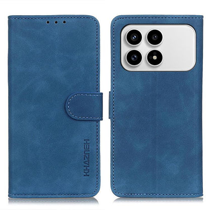KHAZNEH Retro Texture Flip Leather Phone Case, For Redmi A7 Pro 171mm/Poco C85x 5G, For Redmi Turbo 5 Max / Poco X8 Pro Max, For Redmi Turbo 5 5G / Poco X8 Pro 5G, For Redmi Note 15 Pro+ 5G Global 163.3, For Redmi Note 15 5G Global 164mm               ...