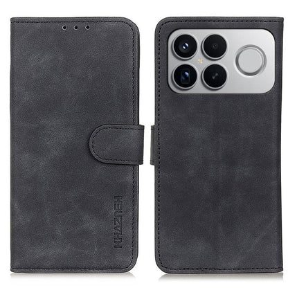 KHAZNEH Retro Texture Flip Leather Phone Case, For Redmi A7 Pro 171mm/Poco C85x 5G, For Redmi Turbo 5 Max / Poco X8 Pro Max, For Redmi Turbo 5 5G / Poco X8 Pro 5G, For Redmi Note 15 Pro+ 5G Global 163.3, For Redmi Note 15 5G Global 164mm               ...