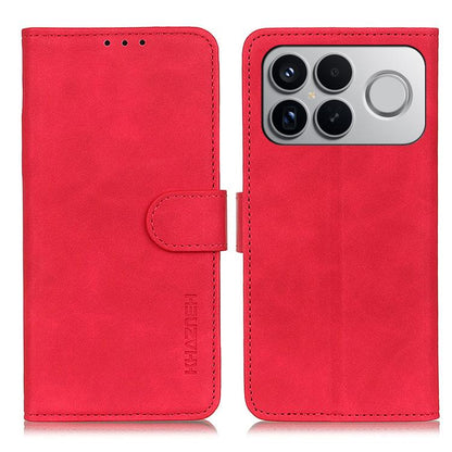 KHAZNEH Retro Texture Flip Leather Phone Case, For Redmi A7 Pro 171mm/Poco C85x 5G, For Redmi Turbo 5 Max / Poco X8 Pro Max, For Redmi Turbo 5 5G / Poco X8 Pro 5G, For Redmi Note 15 Pro+ 5G Global 163.3, For Redmi Note 15 5G Global 164mm               ...