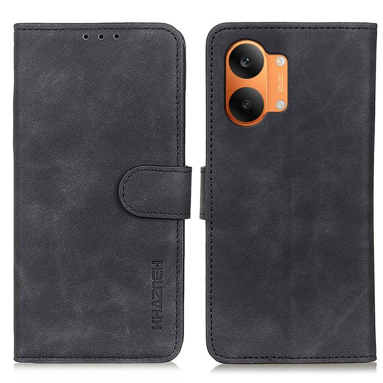 KHAZNEH Retro Texture Flip Leather Phone Case, For Redmi A7 Pro 171mm/Poco C85x 5G, For Redmi Turbo 5 Max / Poco X8 Pro Max, For Redmi Turbo 5 5G / Poco X8 Pro 5G, For Redmi Note 15 Pro+ 5G Global 163.3, For Redmi Note 15 5G Global 164mm               ...