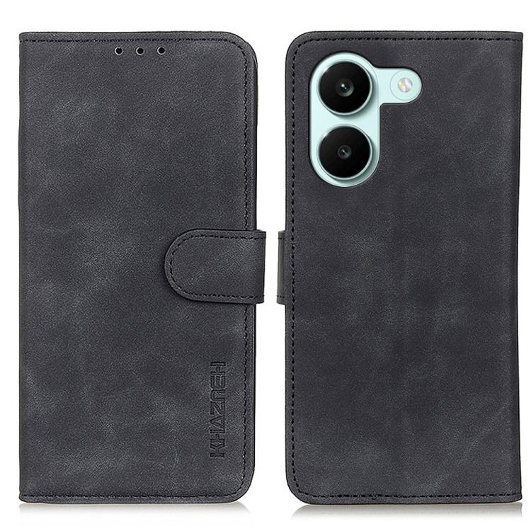 KHAZNEH Retro Texture Flip Leather Phone Case, For Redmi A7 Pro 171mm/Poco C85x 5G, For Redmi Turbo 5 Max / Poco X8 Pro Max, For Redmi Turbo 5 5G / Poco X8 Pro 5G, For Redmi Note 15 Pro+ 5G Global 163.3, For Redmi Note 15 5G Global 164mm               ...
